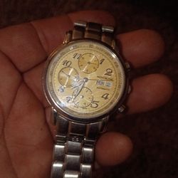 Swiss watch monte black