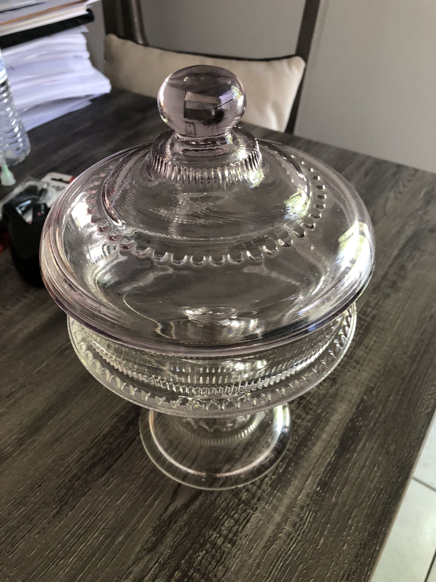 Vintage Pink Candy Dish