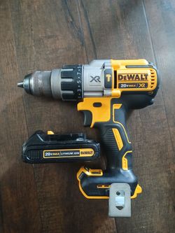 DeWalt tools 20V Brushless impact Hammer Drill battery