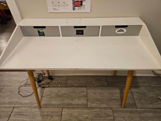 Desk with drawers