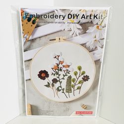 Embroidery DIY Art Kit, No. CX0720, NEW!