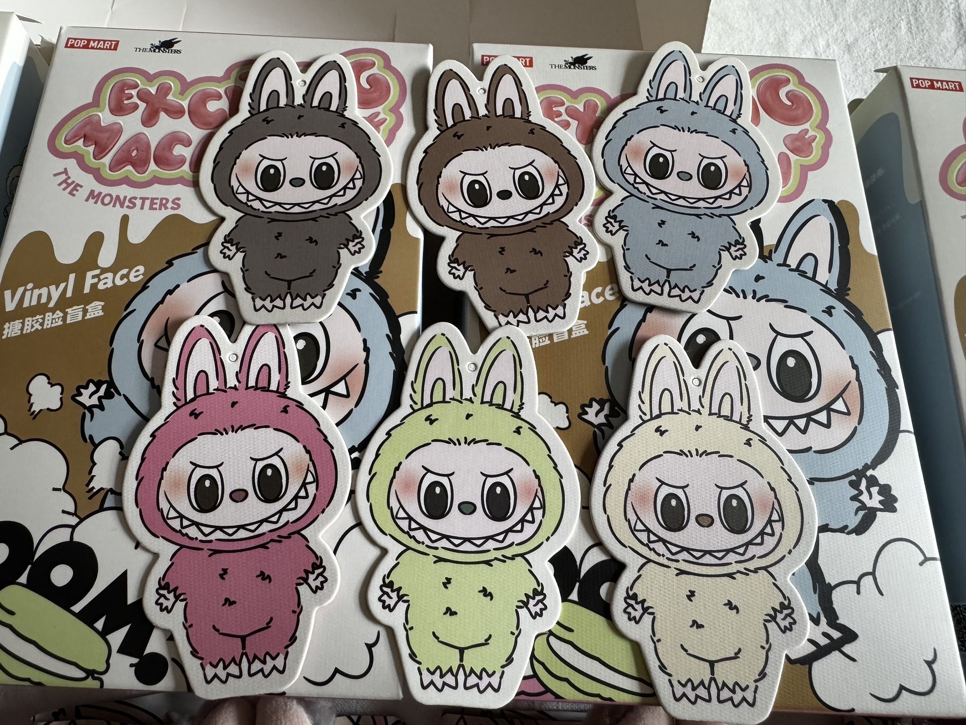 Exciting Macaron Labubu