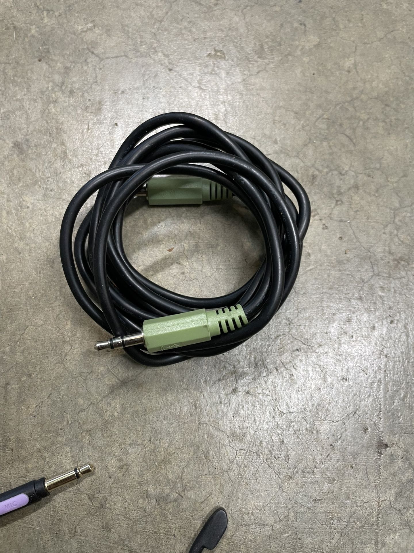 Headphones Aux Cords Adapters Connection