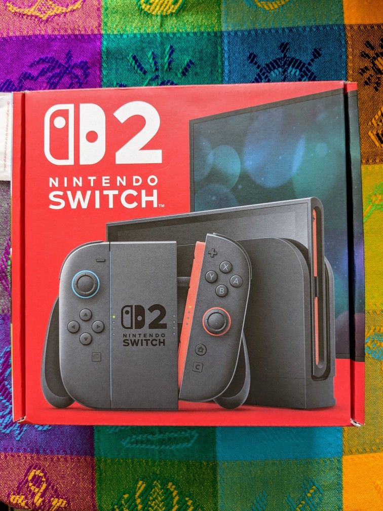 Nintendo Switch 2 With Receipt + Full Warranty Brand New Sealed In Box