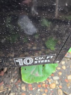 10 Cu. Ft Steel trailer