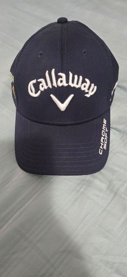 Brand New Callaway Chrome Soft Golf Hat, (Blue, size L/XL)