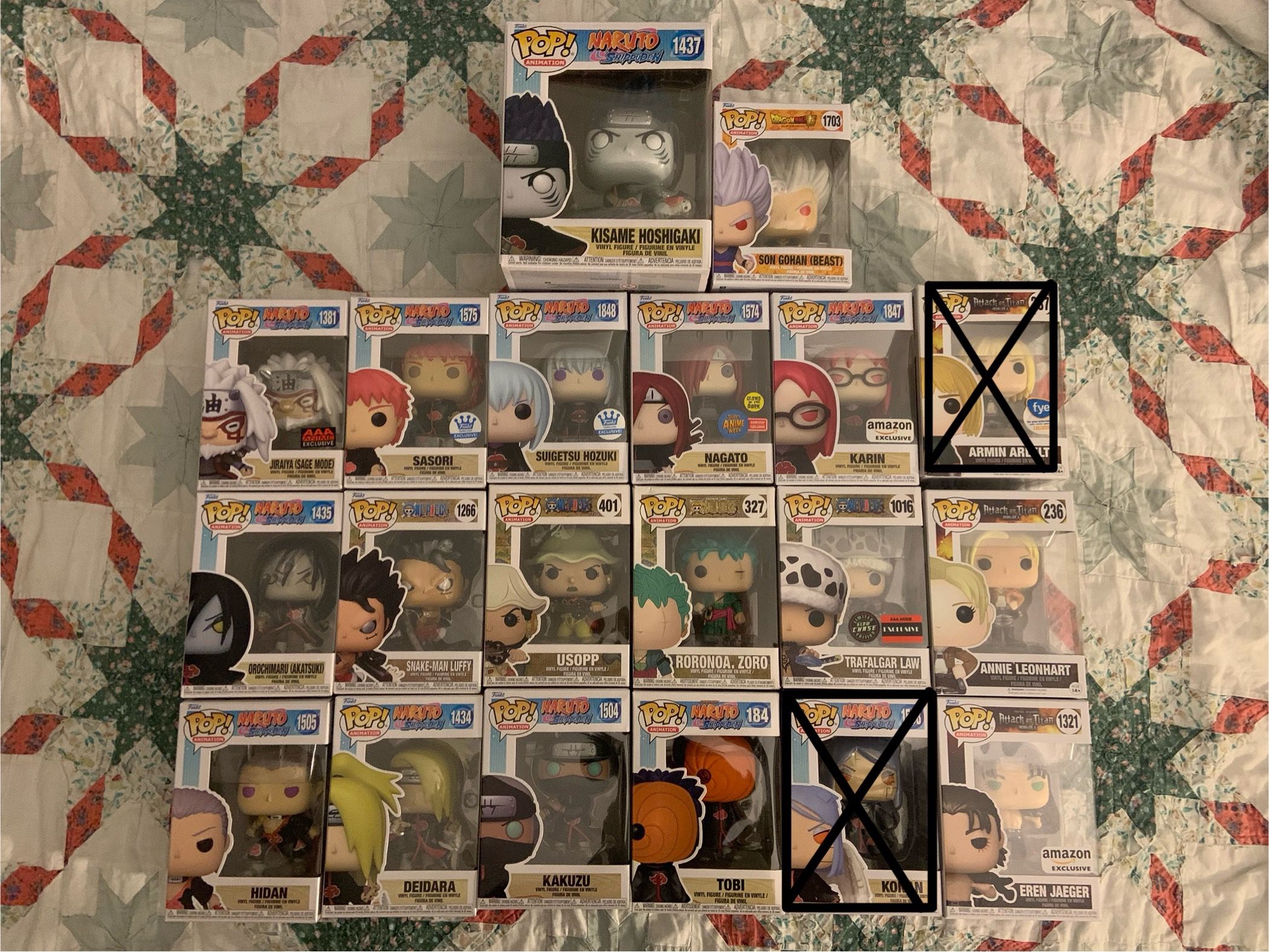 Anime Funko Pop Lot