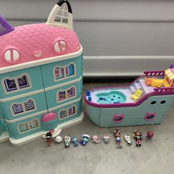 Gabby Dollhouse And Cruise Ship