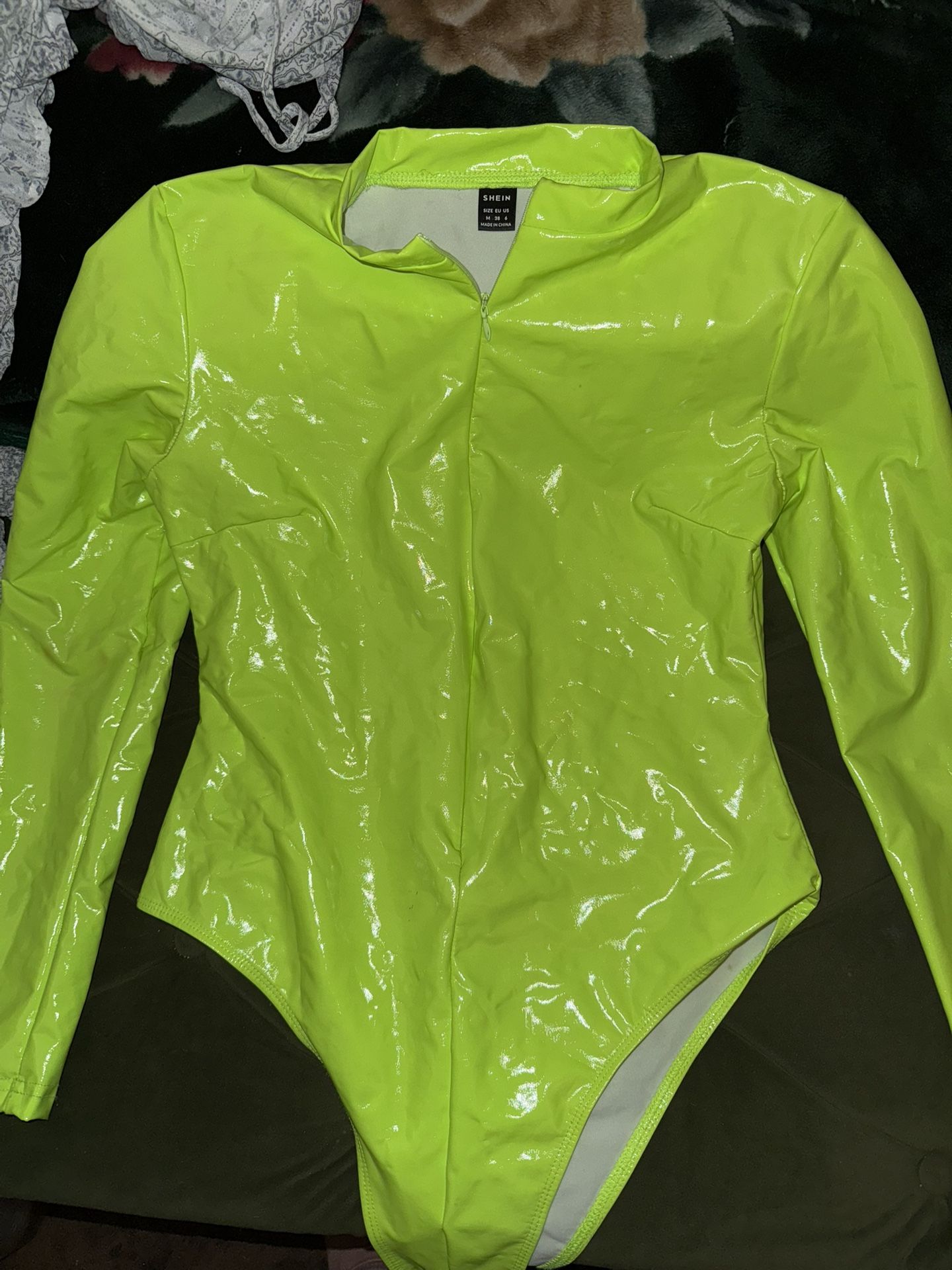 neon Bodysuit Long Sleeve