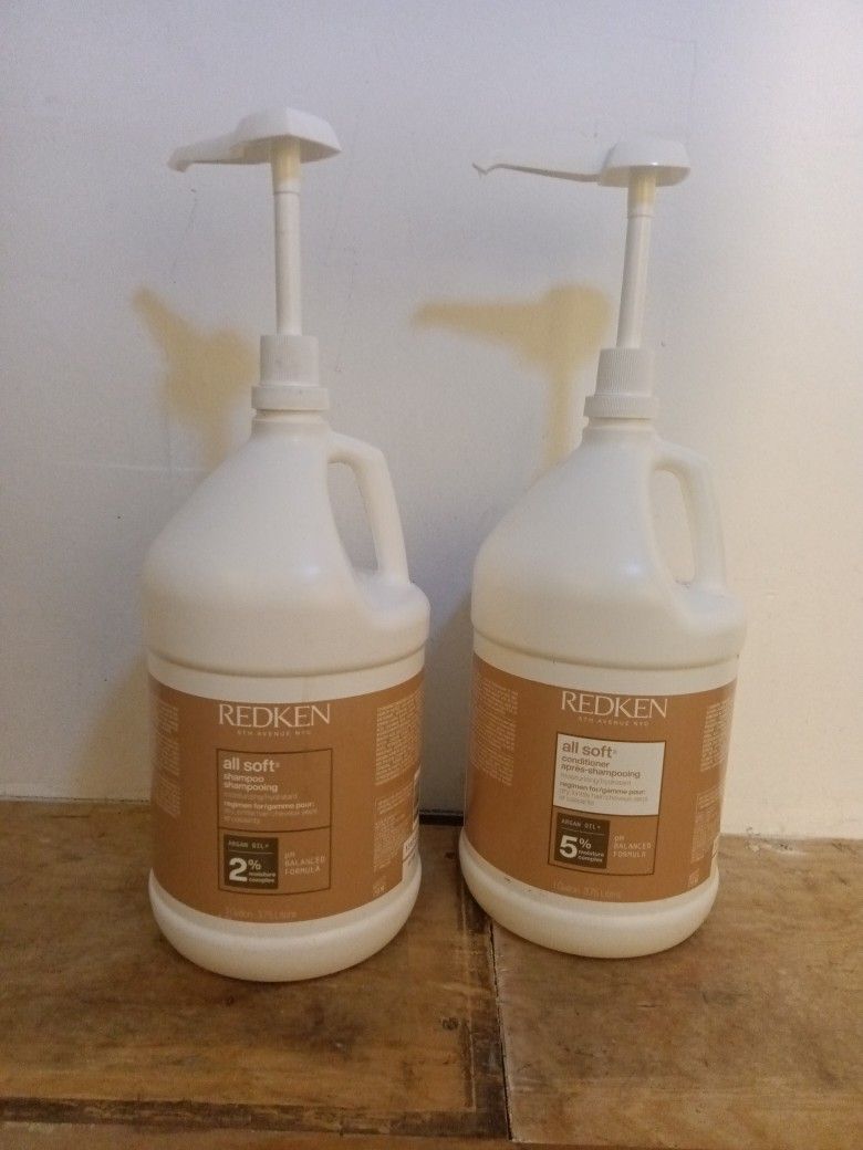  Redken Shampoo And Conditioner Full Gallons 