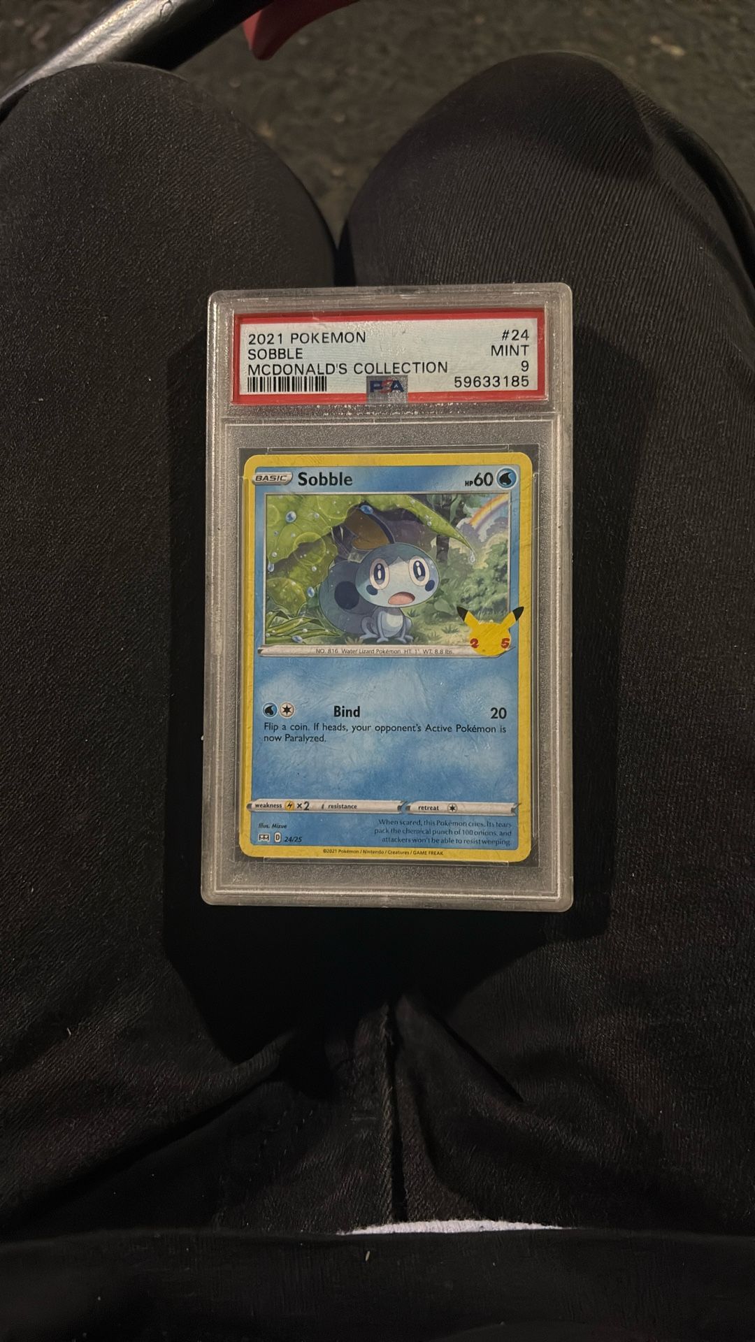 Pokémon Card (#24) Sobble McDonald’s Collection
