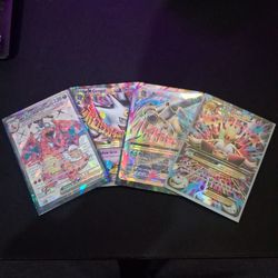Pokémon: Charizard Ex, M Gengar EX, M Blastoise EX, M Alakazam Ex