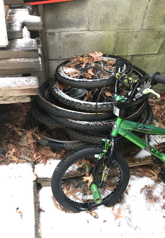 Bicycle tires and rims