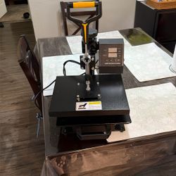 Digital Sublimation Press: Heat Press Machine 12x10