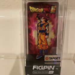 Super Saiyan God Goku Figpin Target Exclusive