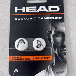 HEAD Djokovic Tennis Racket Vibration Dampener - Racquet String Shock Absorber