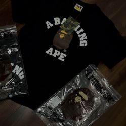 Brand New Bathing Ape Shirts Size Small
