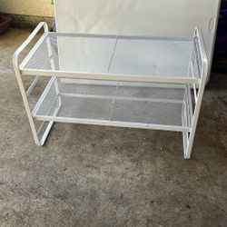 PENDING PICKUP Metal Mesh Rack