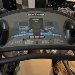 Vision Fitness T9500HRT Premium Non-Folding Treadmill - 3.0HP - Orthopedic Beltway 