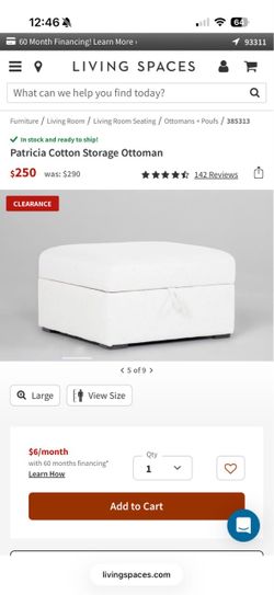 Storage Ottoman