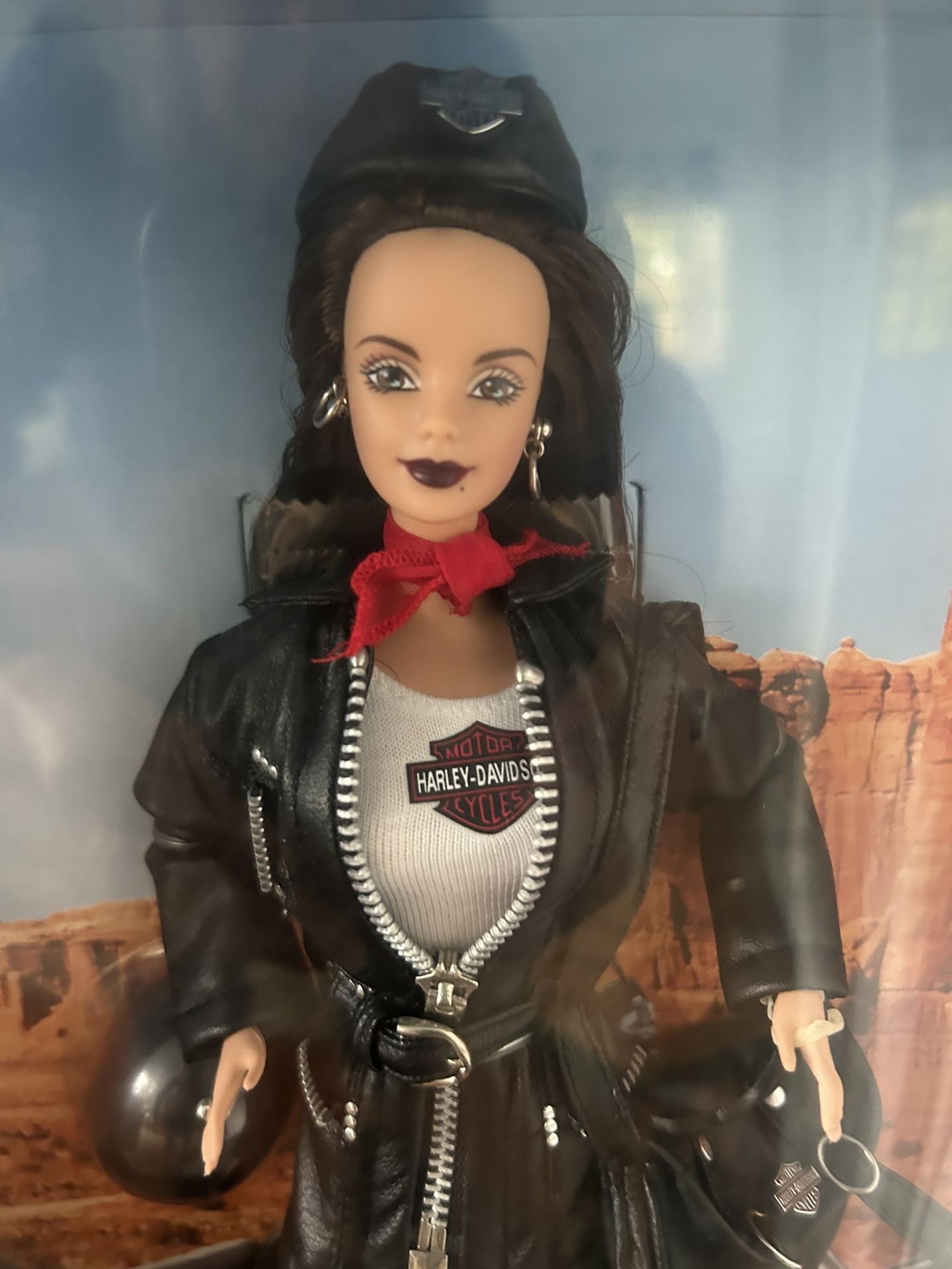 Harley Davidson Barbie Collector Edition #3 Mattel 22256 Raven Hair