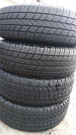 Four matching Firestone tires for sale 245/75/16