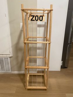 Zoo toy plushy storage