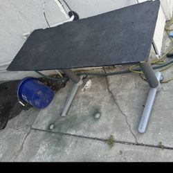 Table Used In A Print Shop 