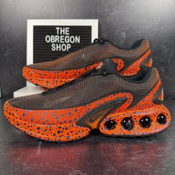 NIKE AIR MAX DN SE PREMIUM SAFARI ELECTRIC PACK MENS SHOES SIZE 11 ORANGE BLACK NEW