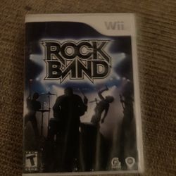 Wii Rock Band Video Game 
