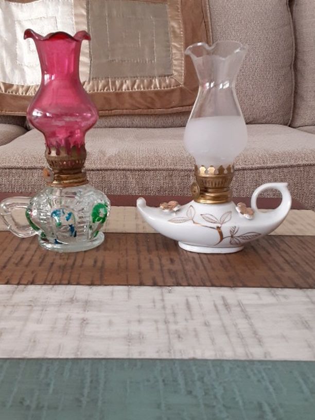 Two Small 6in Lanterns