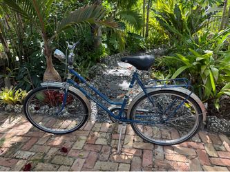 Vintage, early 1950s ladies Rabeneick bicycle from Munich, Germany.
