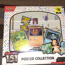 Pokemon Poster Collection 151 Check Desc
