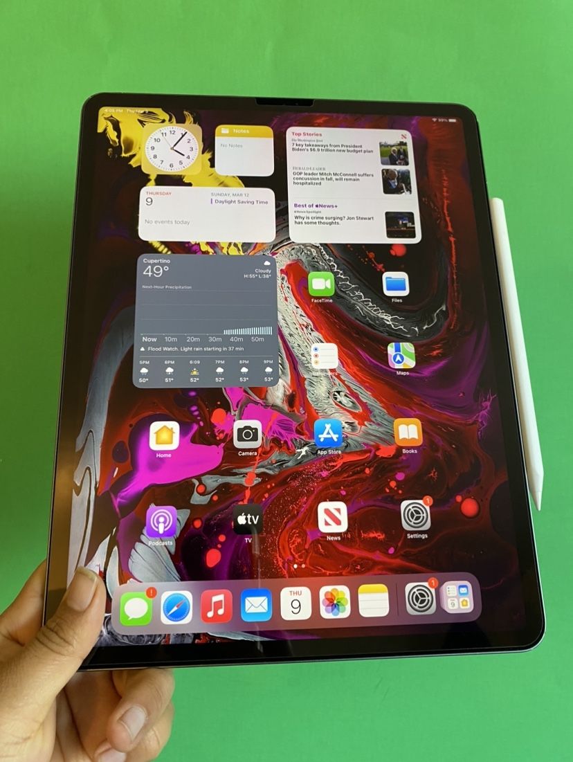 Apple IPad Pro 12.9” 3rd Generation (Face ID/Liquid Retina /2018 model) 64GB with keyboard Case, Stylus pen & Accessories,All Products : American Fashion Style Bags On Sale