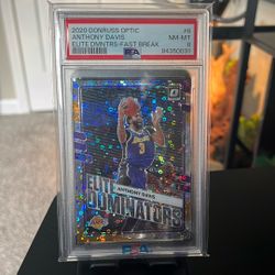 Anthony Davis Elite Dominators (PSA 8)
