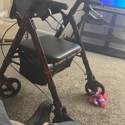 Heavy Duty 4 Wheel Walker