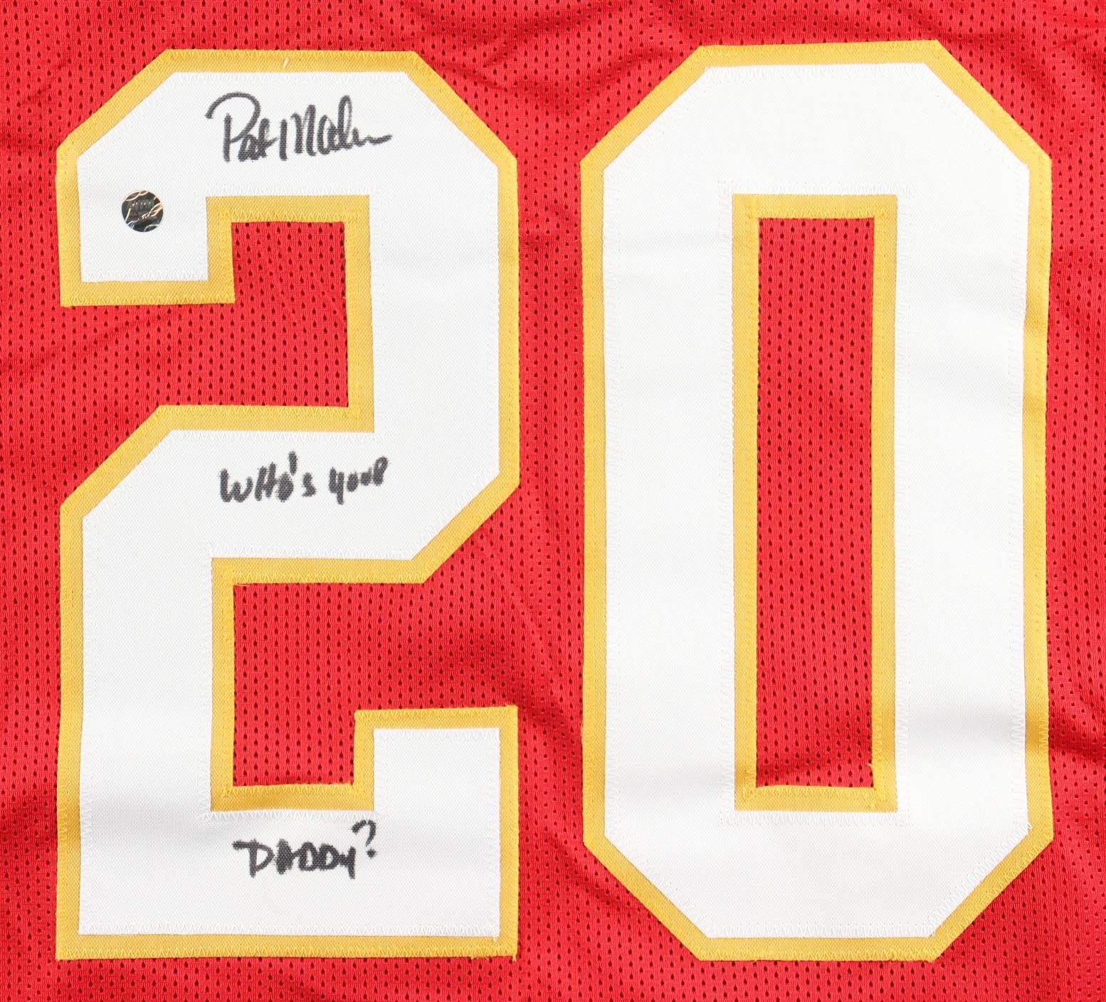 Patrick Mahomes Sr. signed jersey