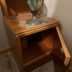 Antique vintage side table