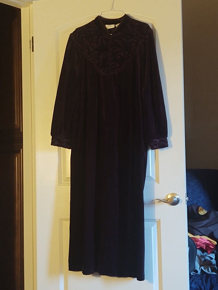Purple Robe/Winter Nightgown