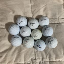 12 Srixon Golf Balls (One Added Not Pictured)