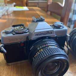 Minolta XG-7 With Lenses