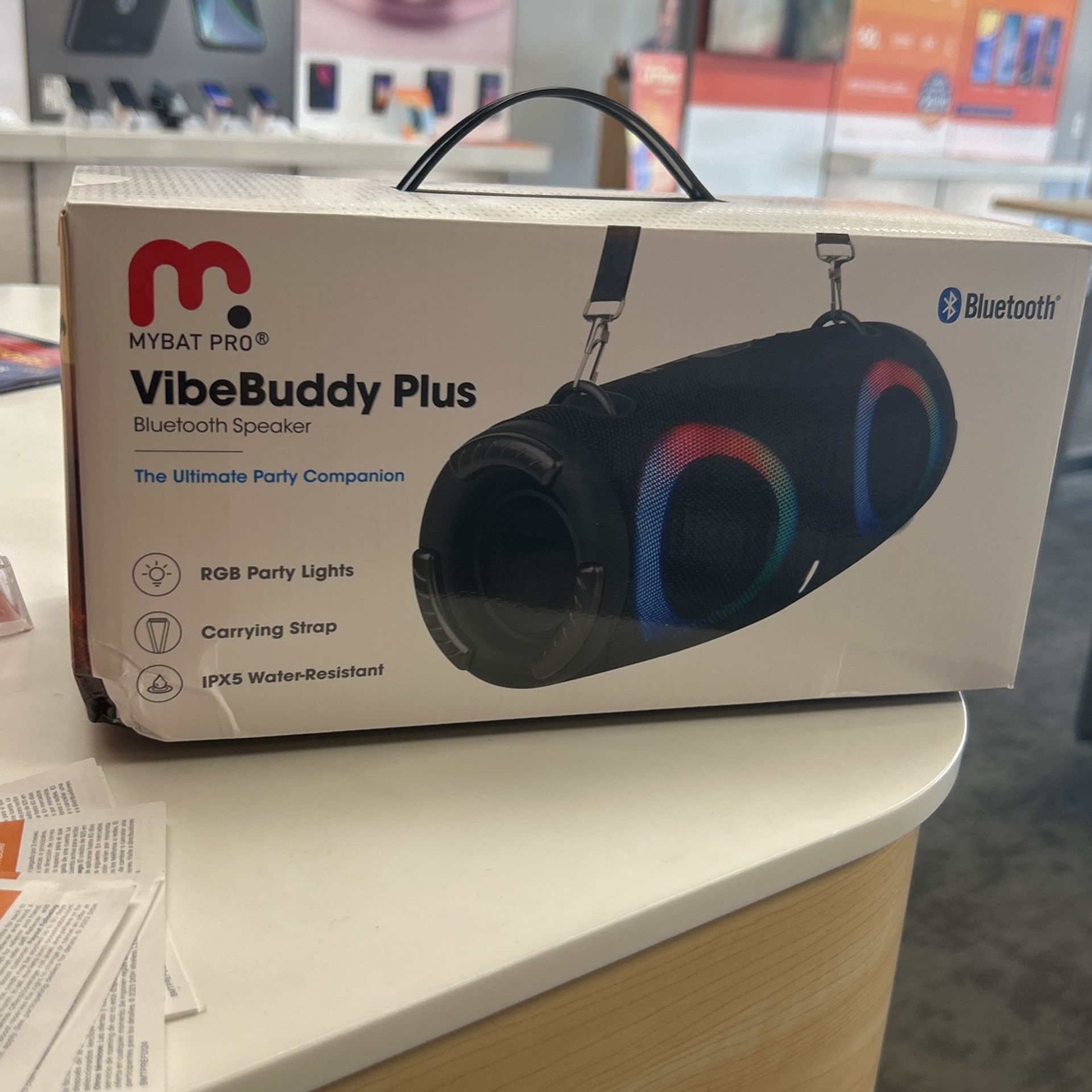 VibeBuddy Plus Bluetooth Speaker 