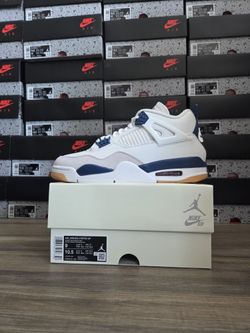 Jordan 4 SB- Blue Navy 