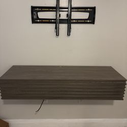 Floating Media/TV Console