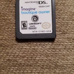 NINTENDO IMAGINE BOUTIQUE OWNER (DS)
