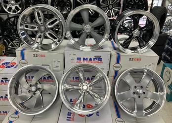 💥17” 18” 20” 22” 24” OLD SCHOOL WHEELS FOR SALE! HUGE SELECTION! | US MAGS | AMERICAN RACING | RESTO MOD | FORGIATO | 5x127 | 5x120.65