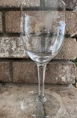 12 5-inch Princess House Wine Glasses
