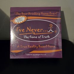 New Sealed- I've Never - The Game Of Truth