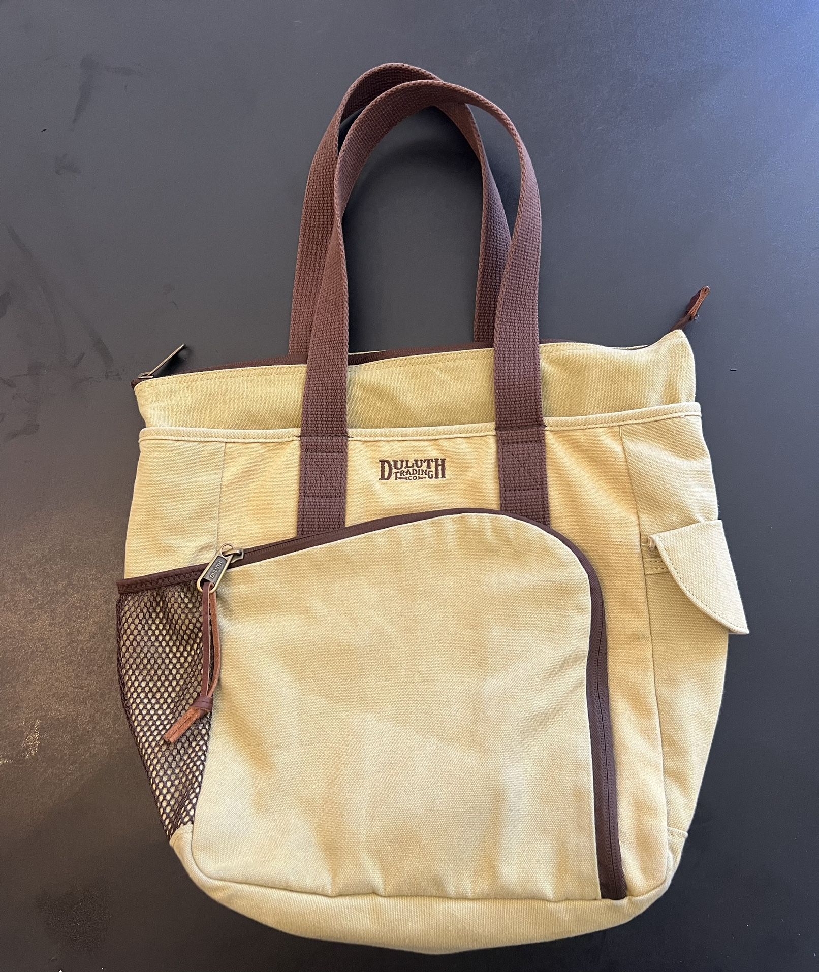 Duluth Trading Co Canvas Tote Bag Large Size