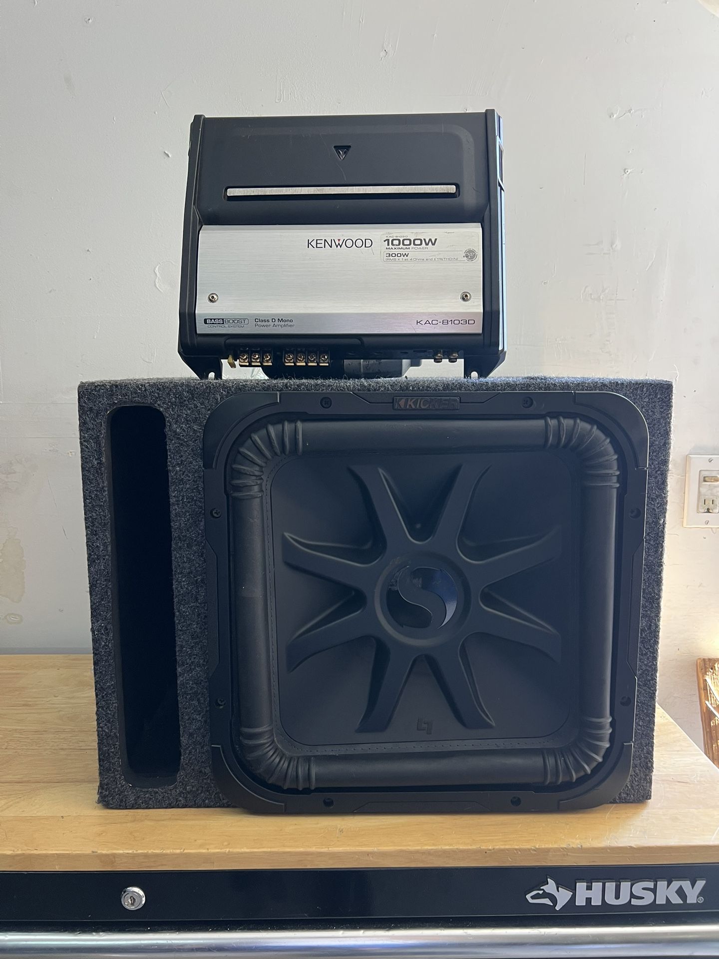 Sub & Amp Kicker L7 15 1000 Watt Amp